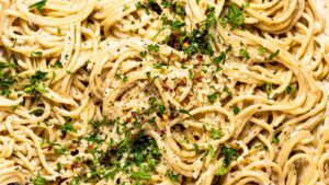 One-Pot Garlic Parmesan Pasta Recipe