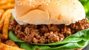 3 Ingredient Sloppy Joes