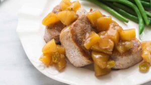 Pork Tenderloin Medallions (with Apples)