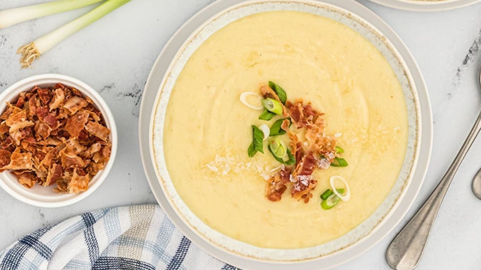 Creamy Potato Leek Soup