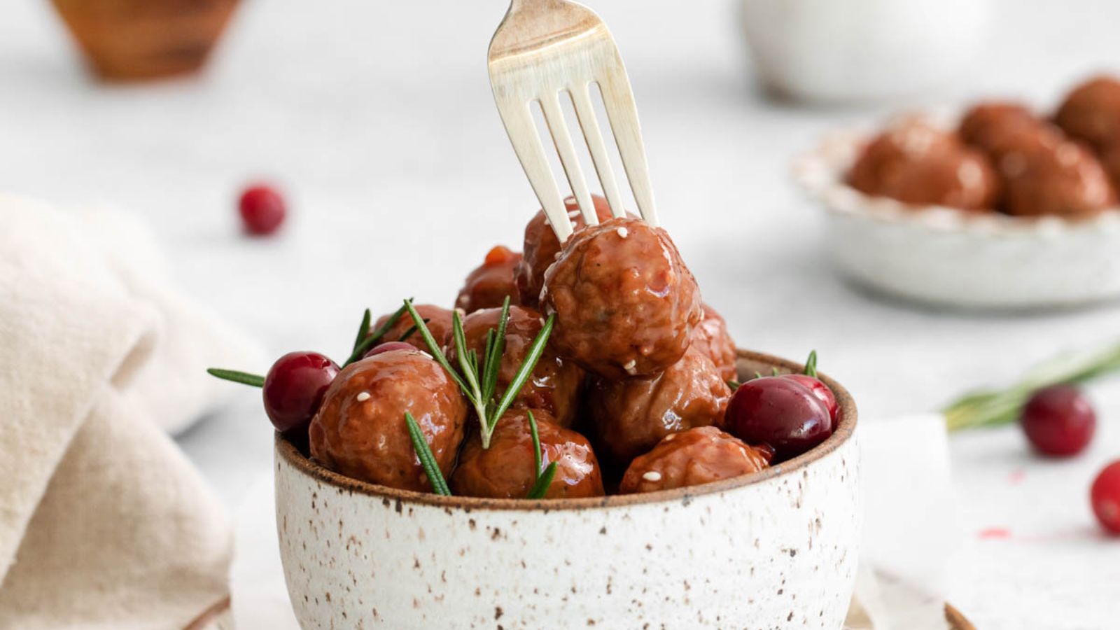 Crock Pot Cranberry Meatballs