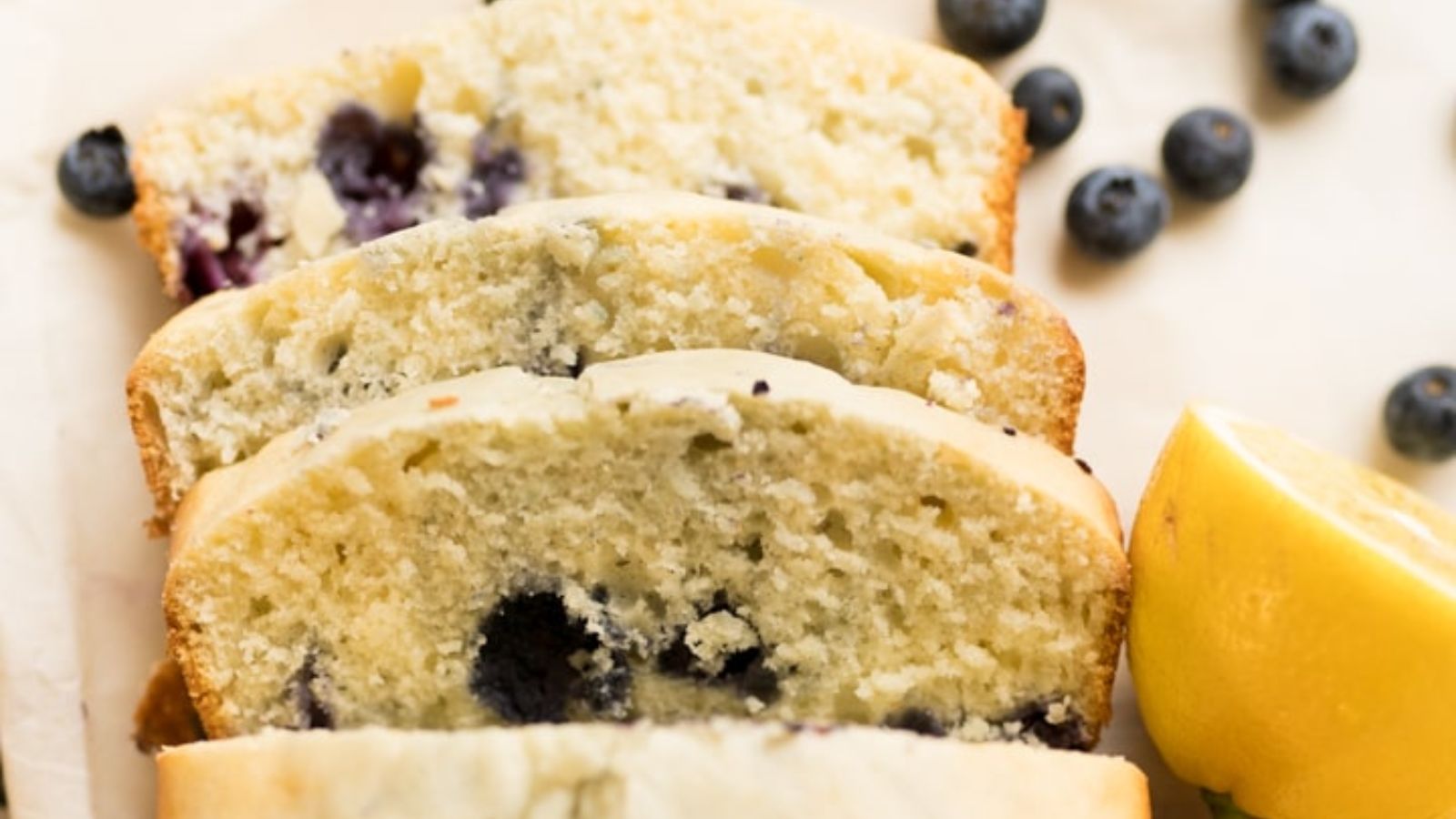 Lemon Blueberry Quick Bread