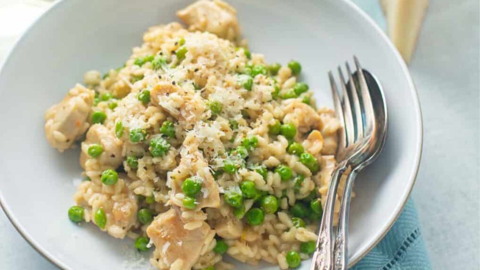 Chicken and Pea Risotto