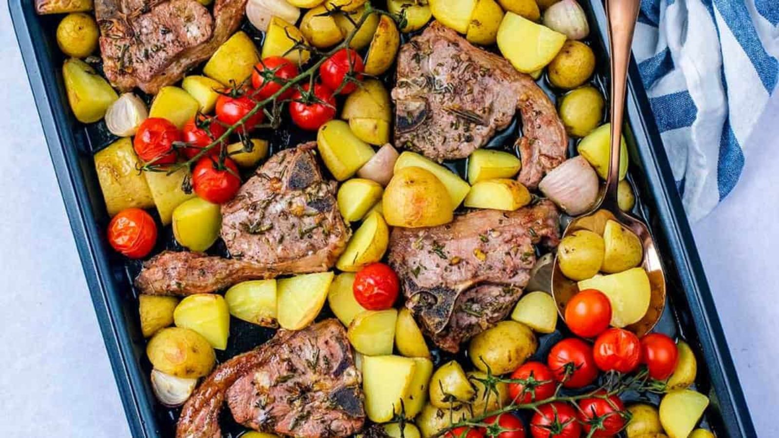 Oven Baked Lamb Chops