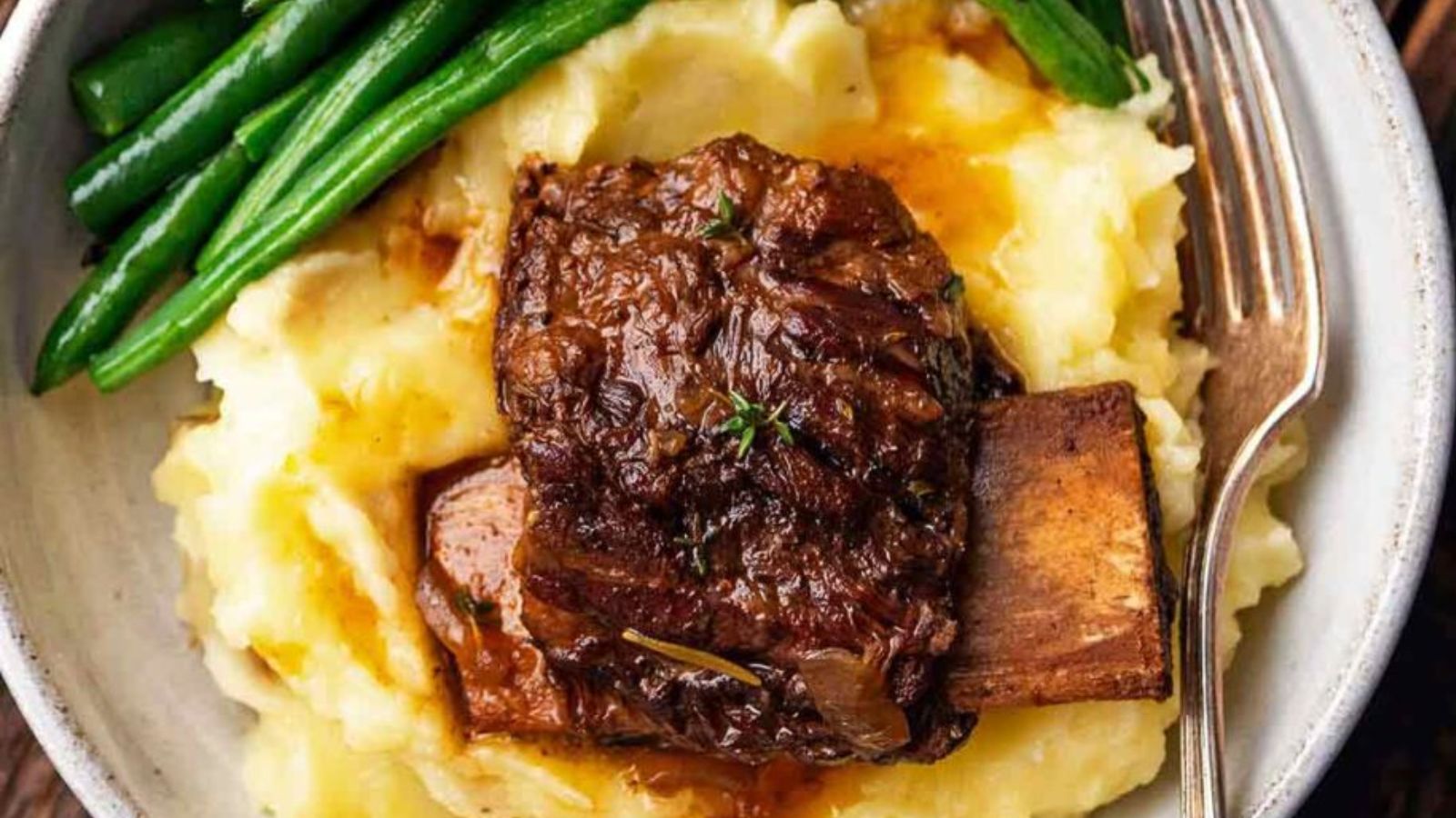 Crockpot Beef Short Ribs Recipe (Braised with Red Wine in the Slow Cooker)