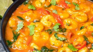 Prawn Curry with Coconut Milk