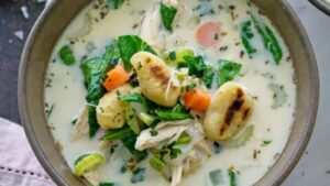 Chicken Gnocchi Soup