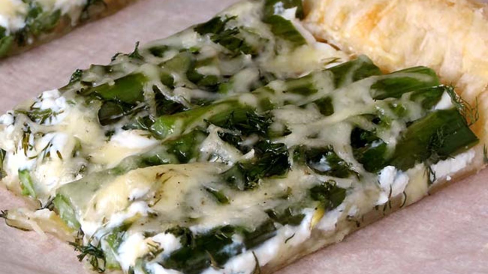 Asparagus Tart With Goat Cheese