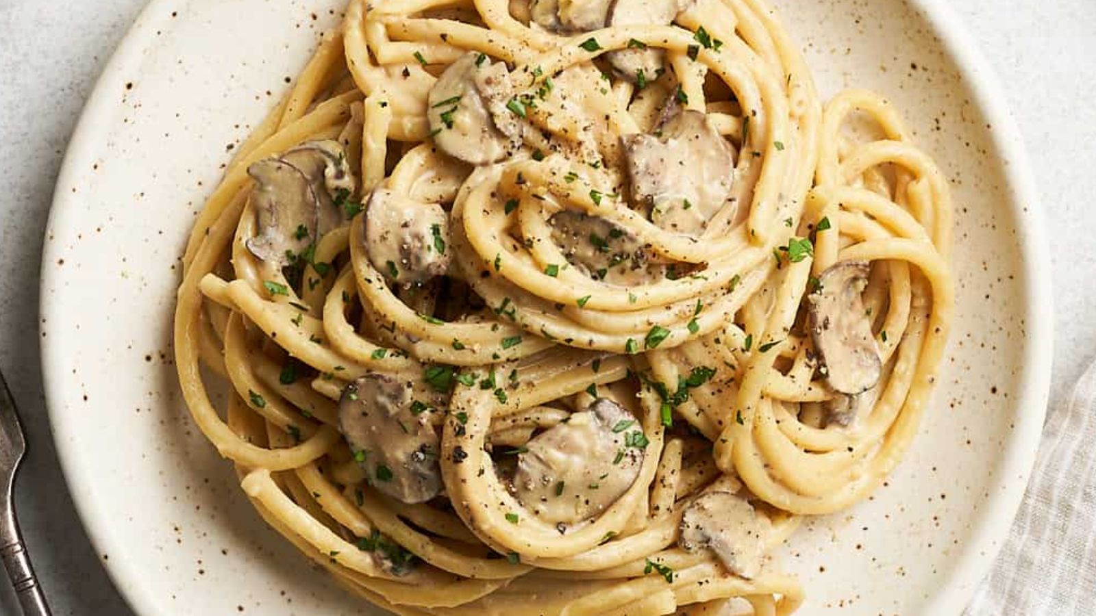 Vegan Mushroom Pasta