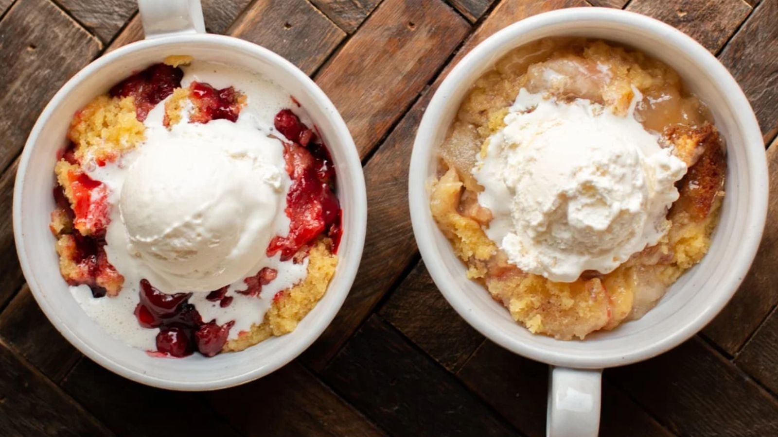 Slow Cooker His and Hers Cobbler