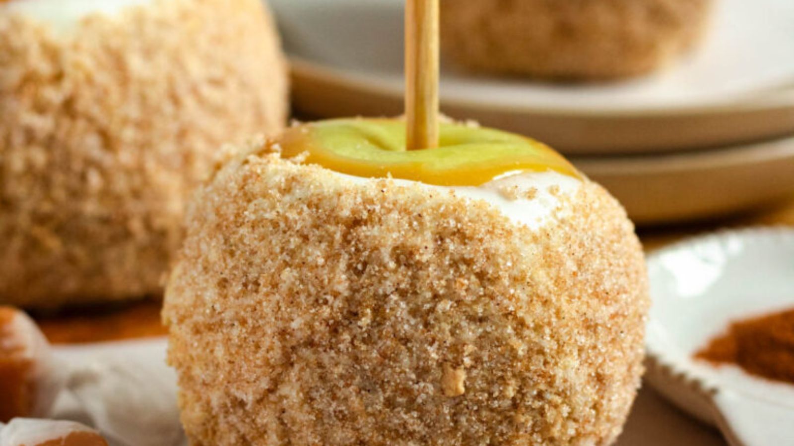 Apple Pie Caramel Apple