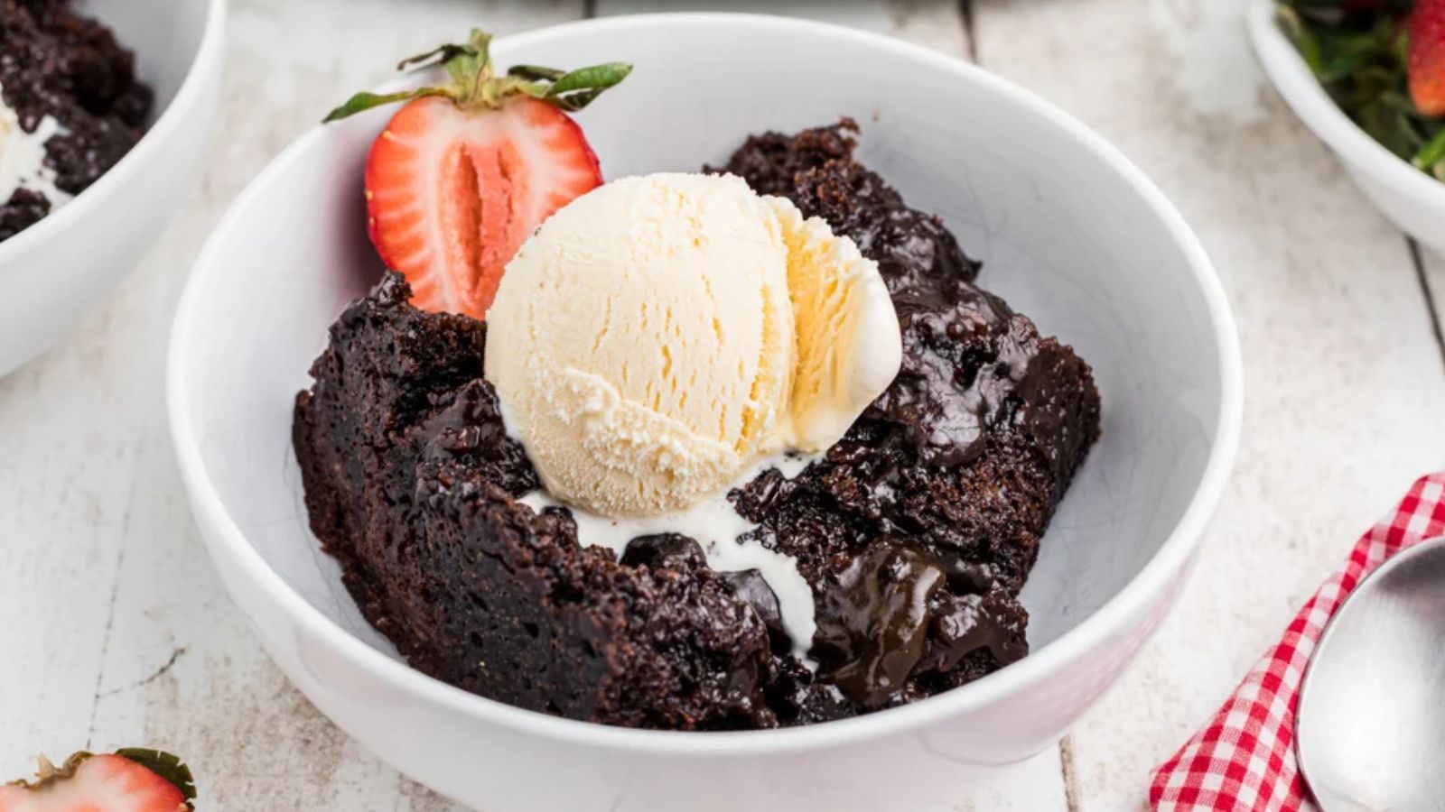 Slow Cooker Chocolate Lava Cake