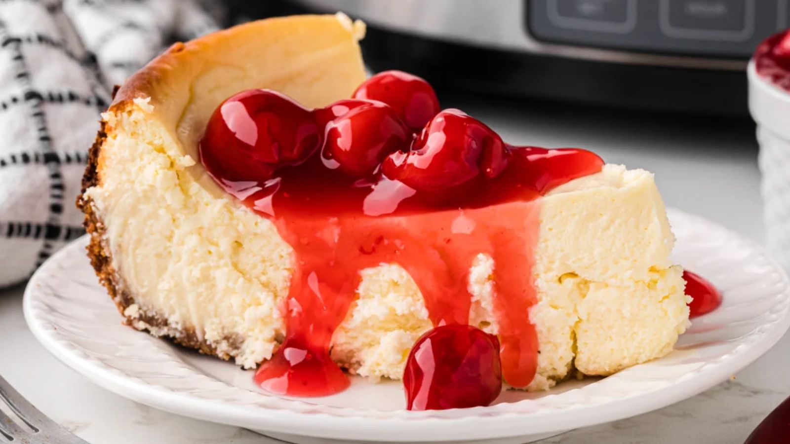 Slow Cooker Cheesecake