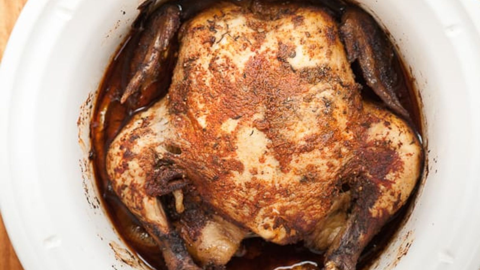 Slow Cooker Whole Chicken