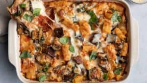 Eggplant Pasta Casserole