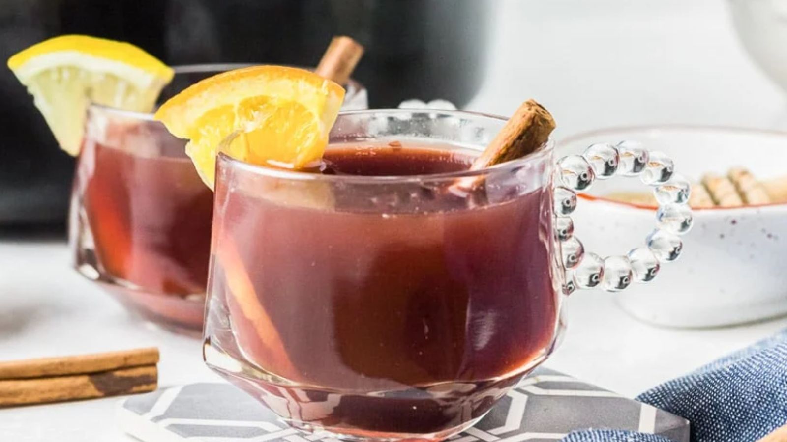 Slow Cooker Cranberry Citrus Tea