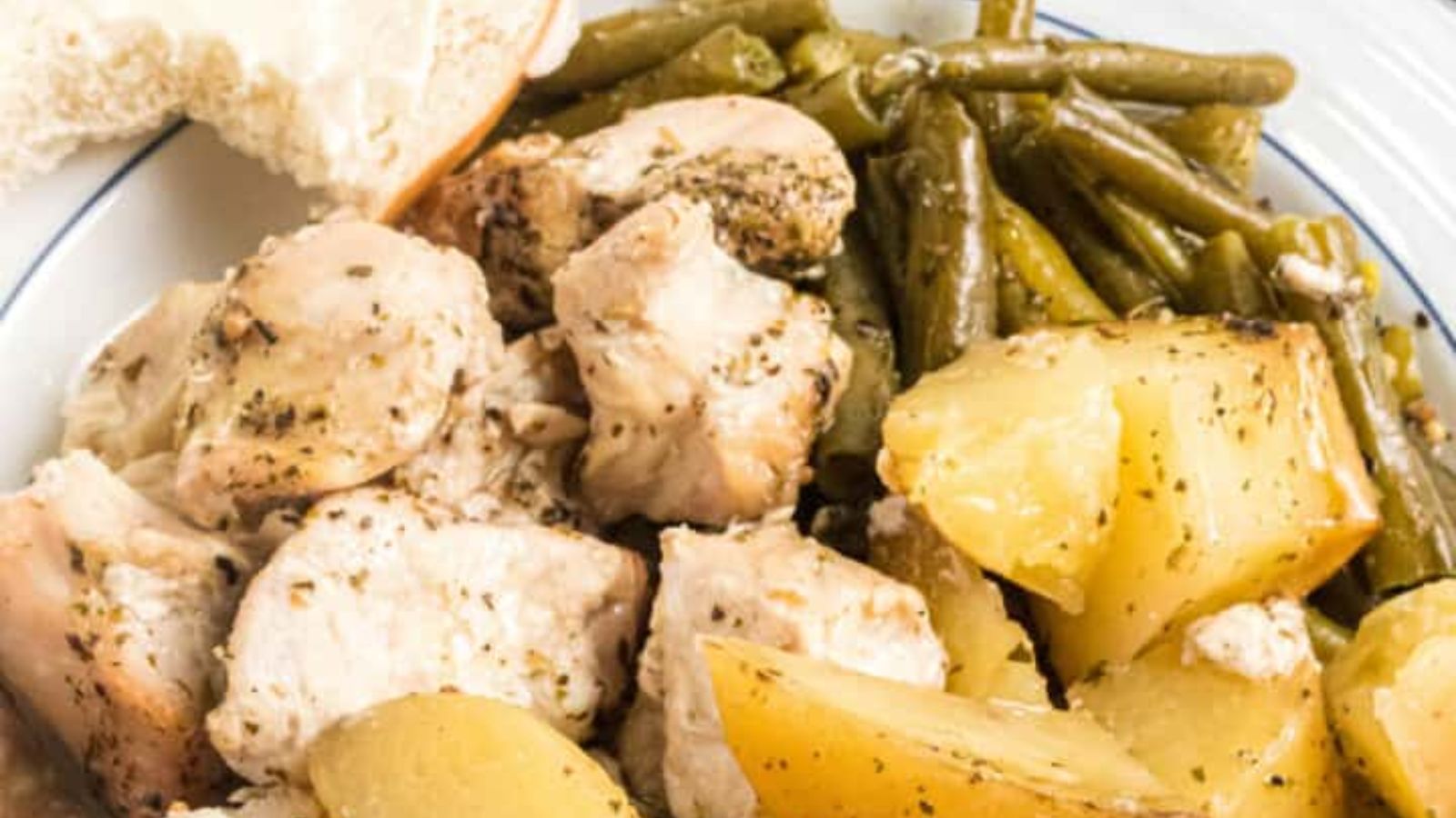 One-Pan Chicken, Green Bean, & Potato Dinner