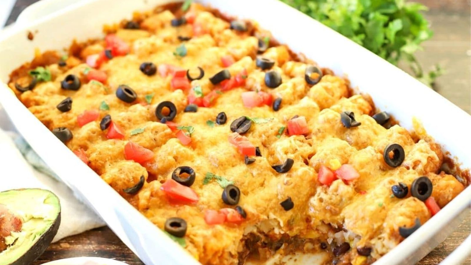 Best Taco Tater Tot Casserole