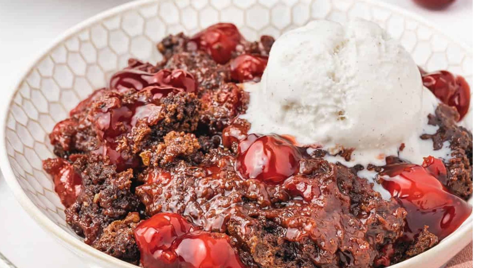 Chocolate Cherry Dump Cake