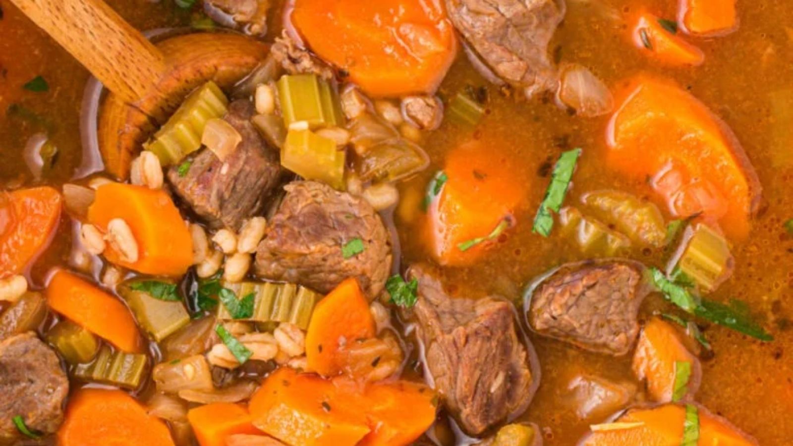 Hearty Beef Barley Soup