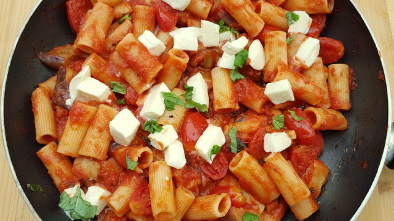 Rigatoni Pasta alla Parmigiana Recipe