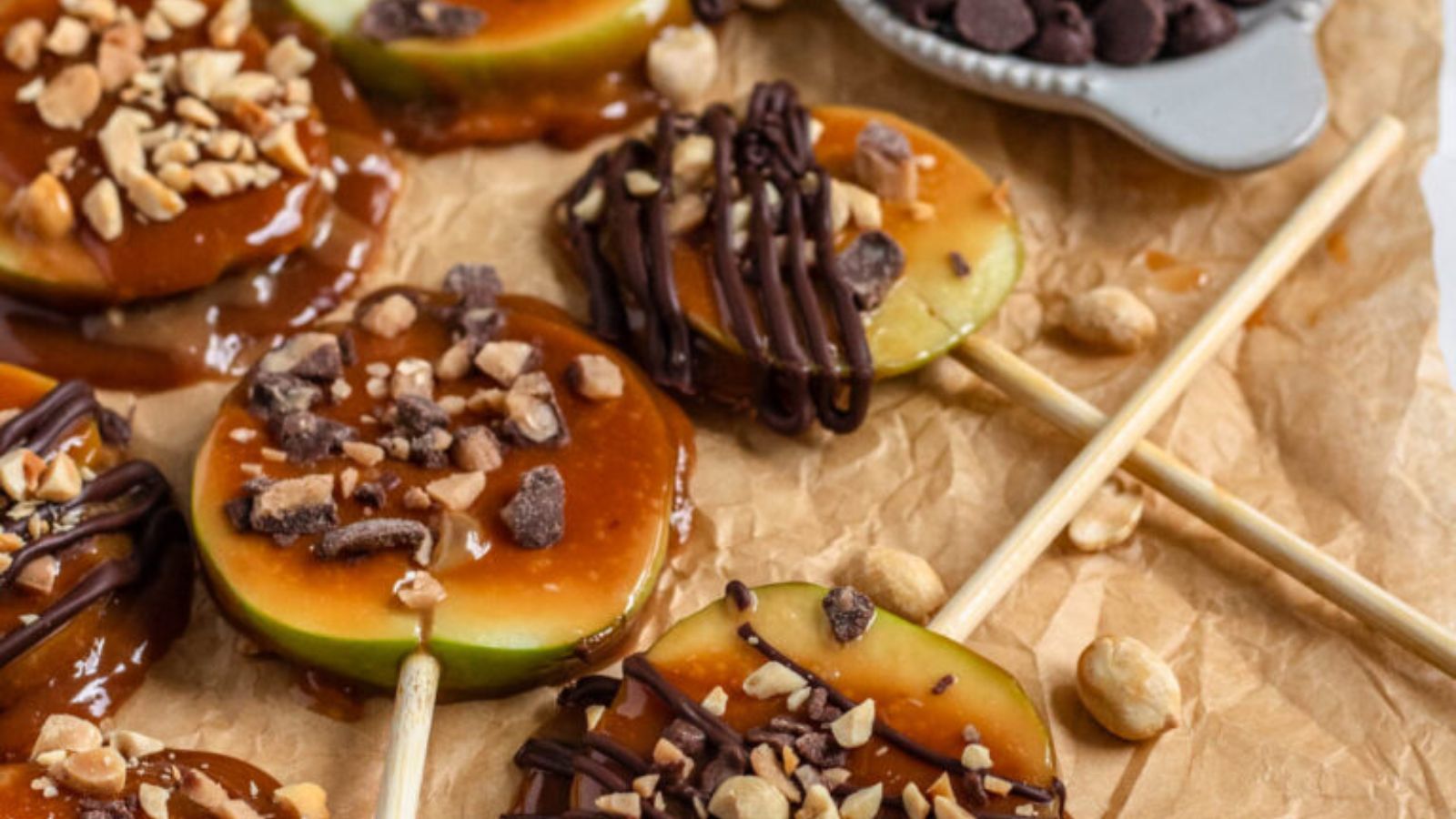 Caramel Apple Slices