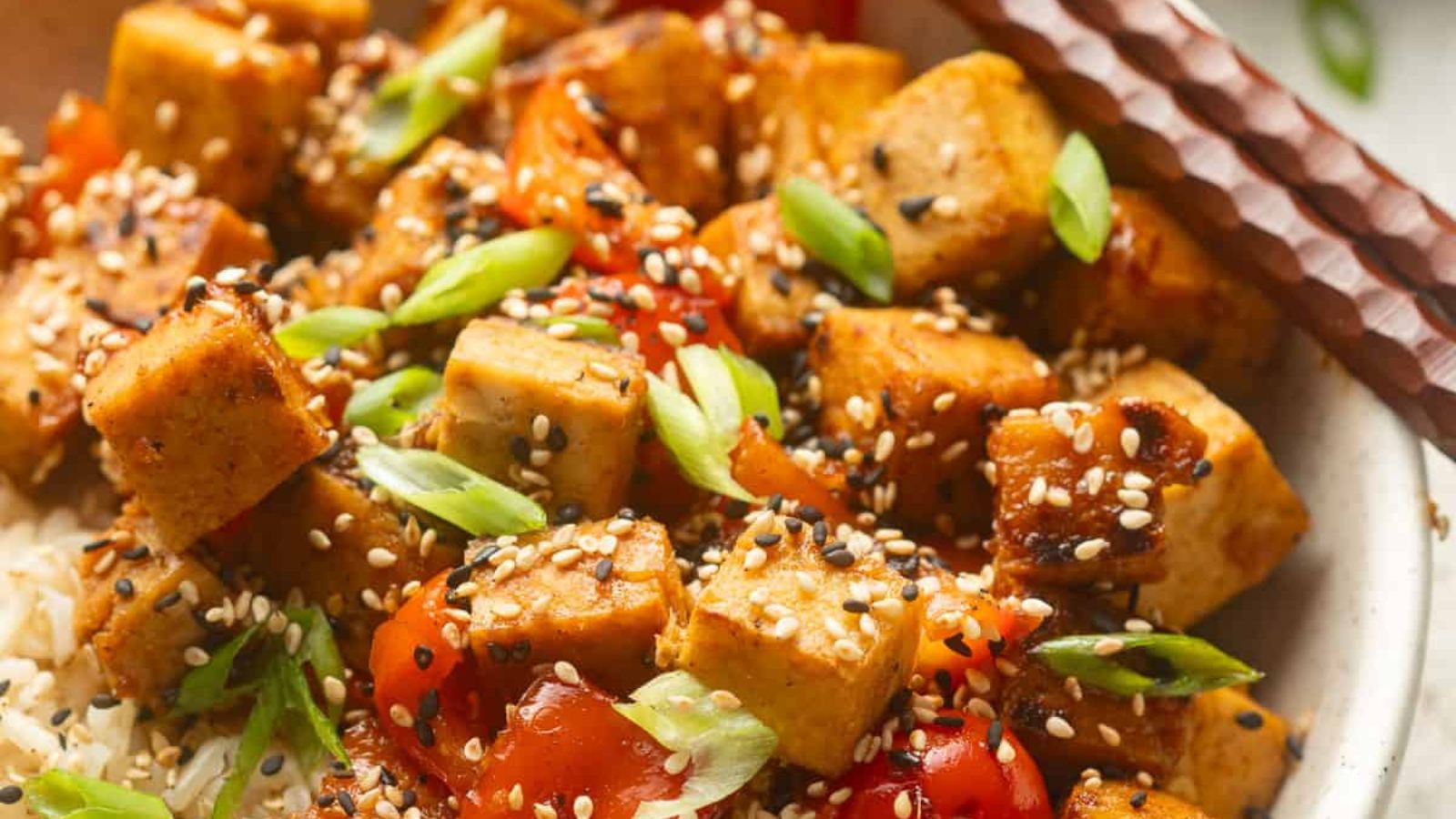 Sweet Ginger Tofu