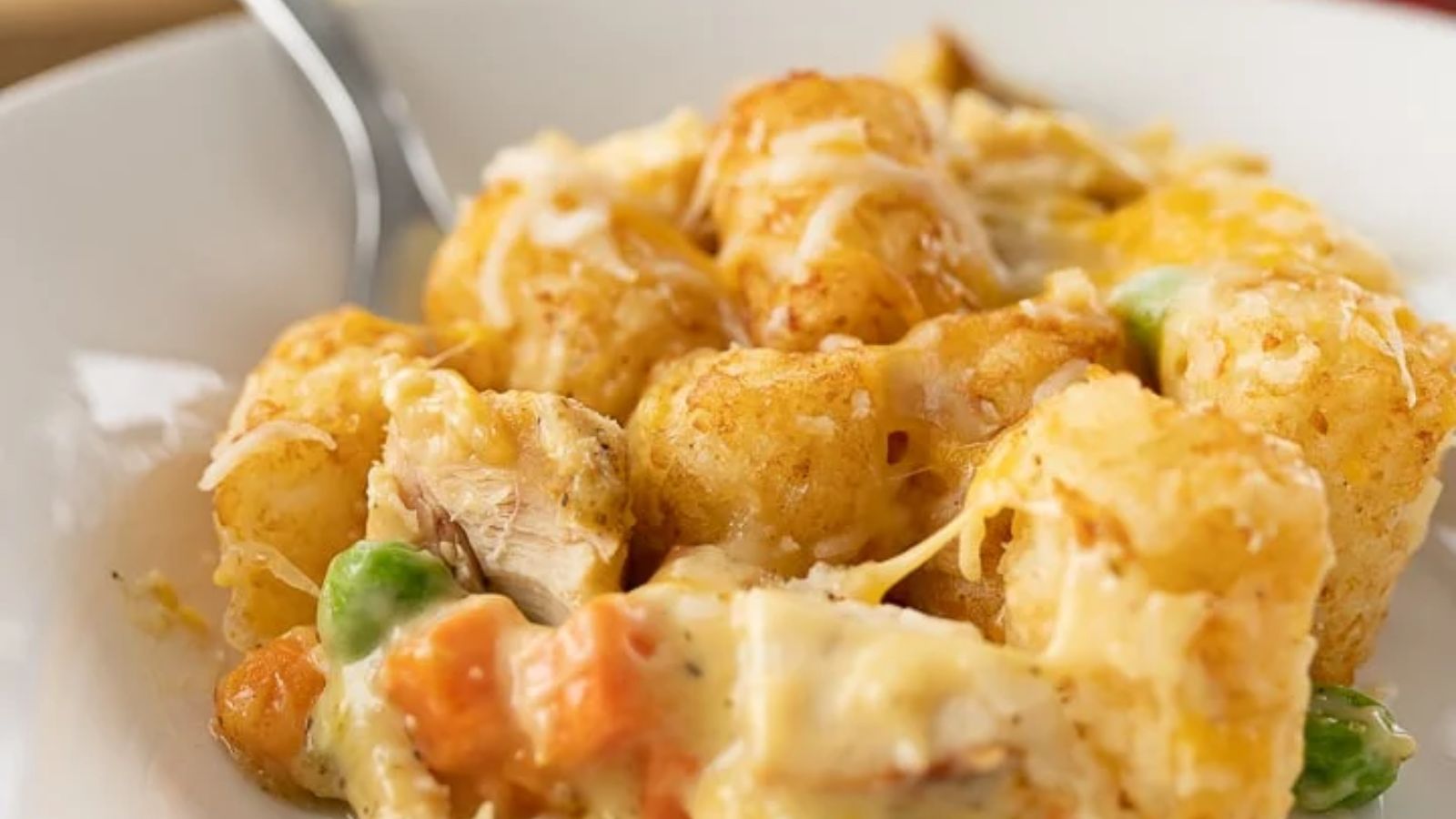 Tater Tot and Chicken Casserole