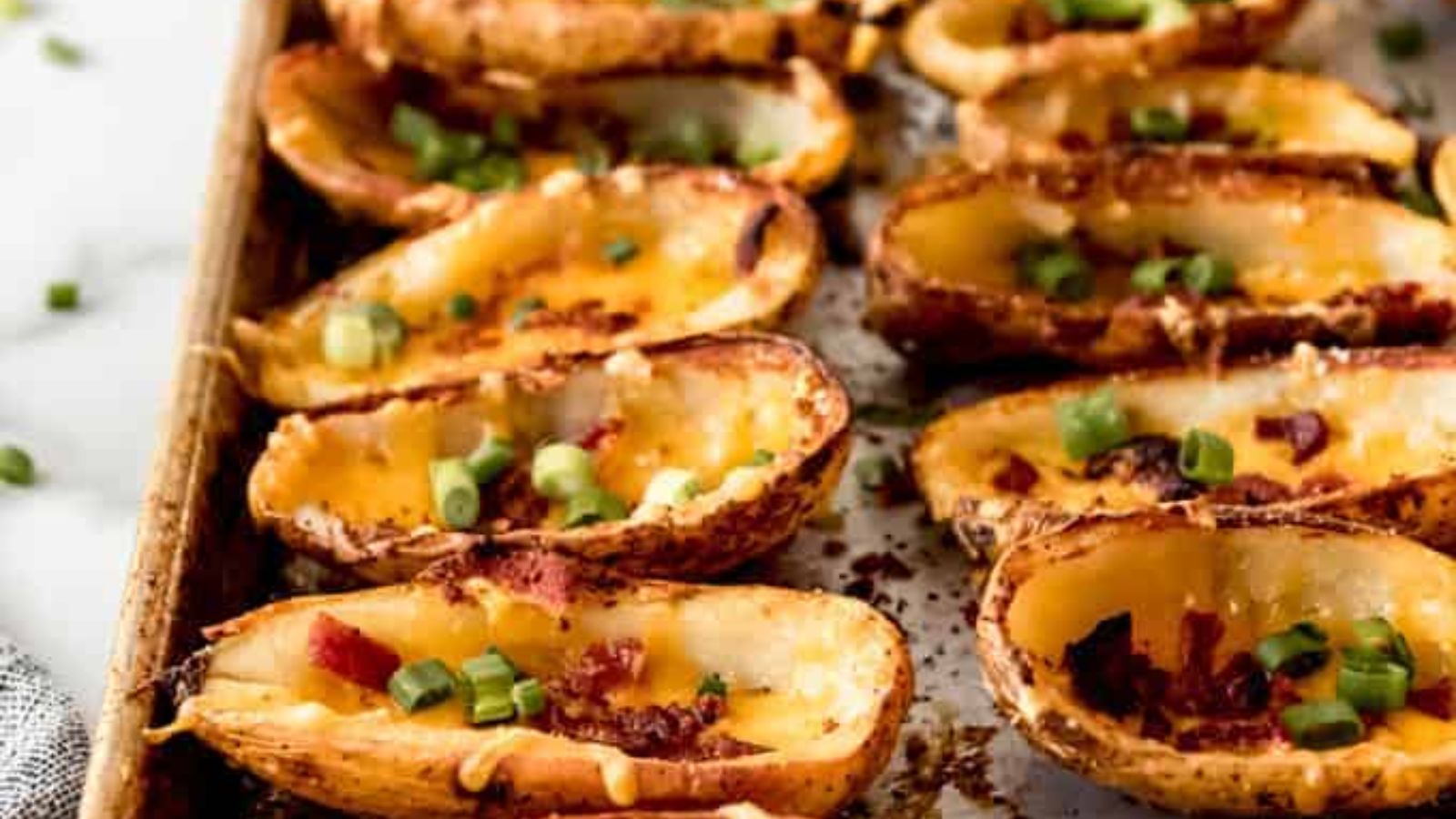 Crispy Loaded Potato Skins