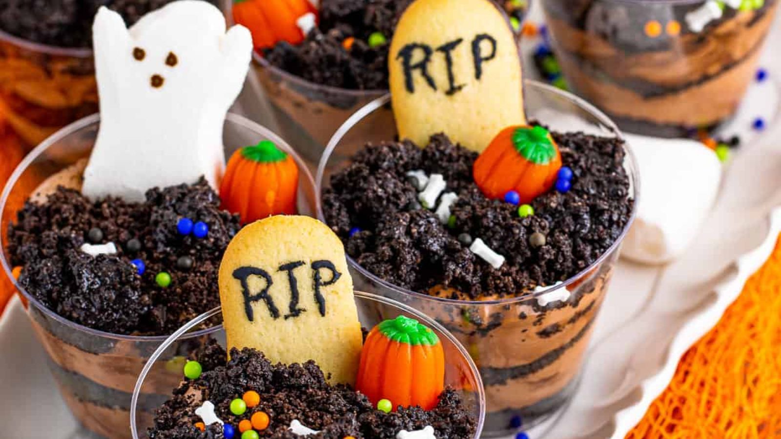 Halloween Dirt Cups