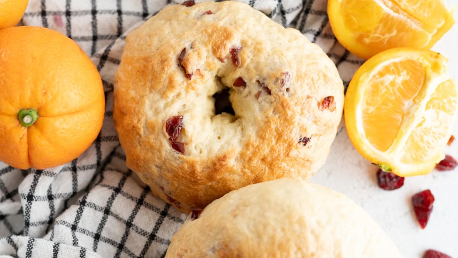 Cranberry Orange Bagel