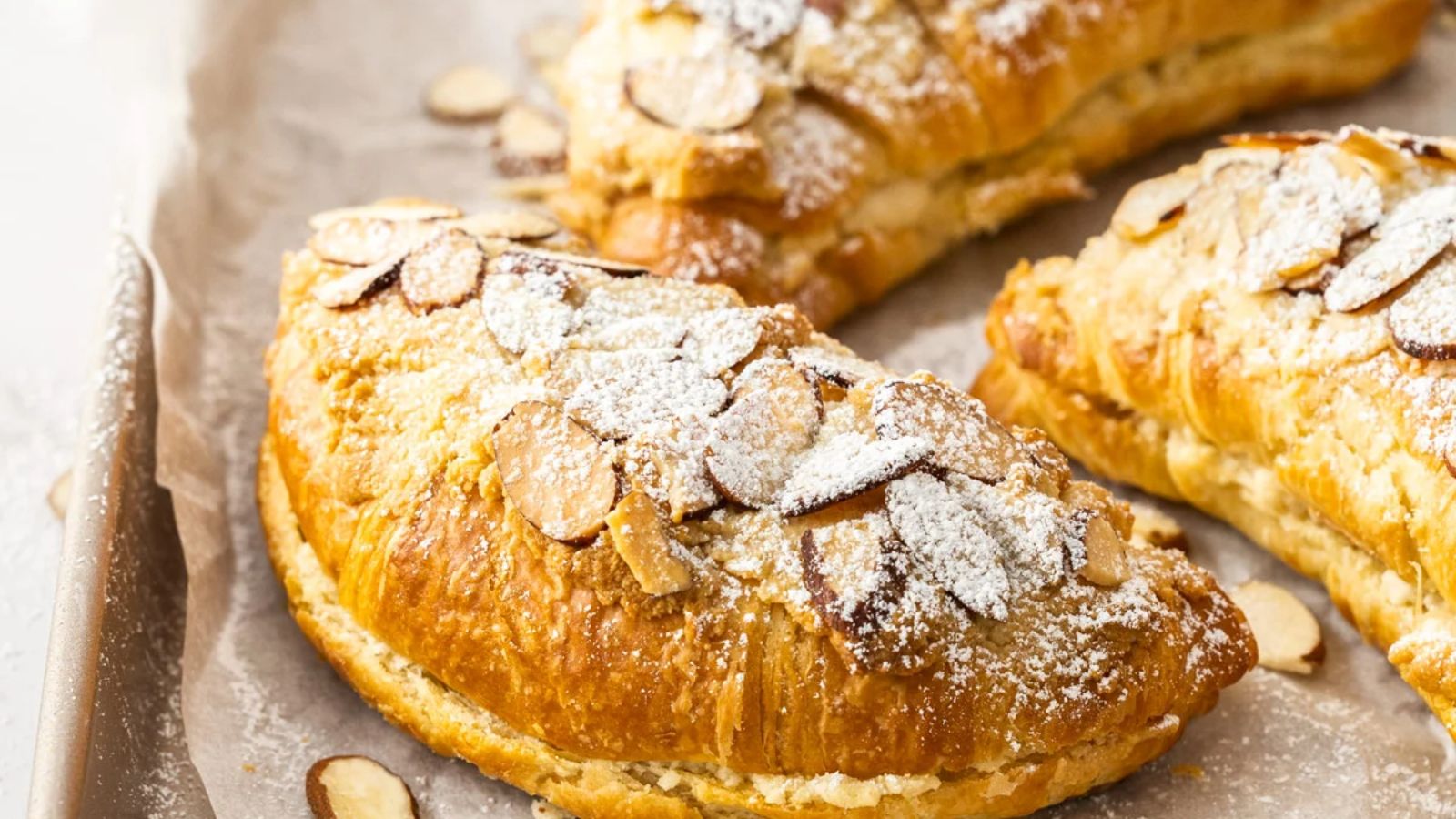 Easy Almond Croissants