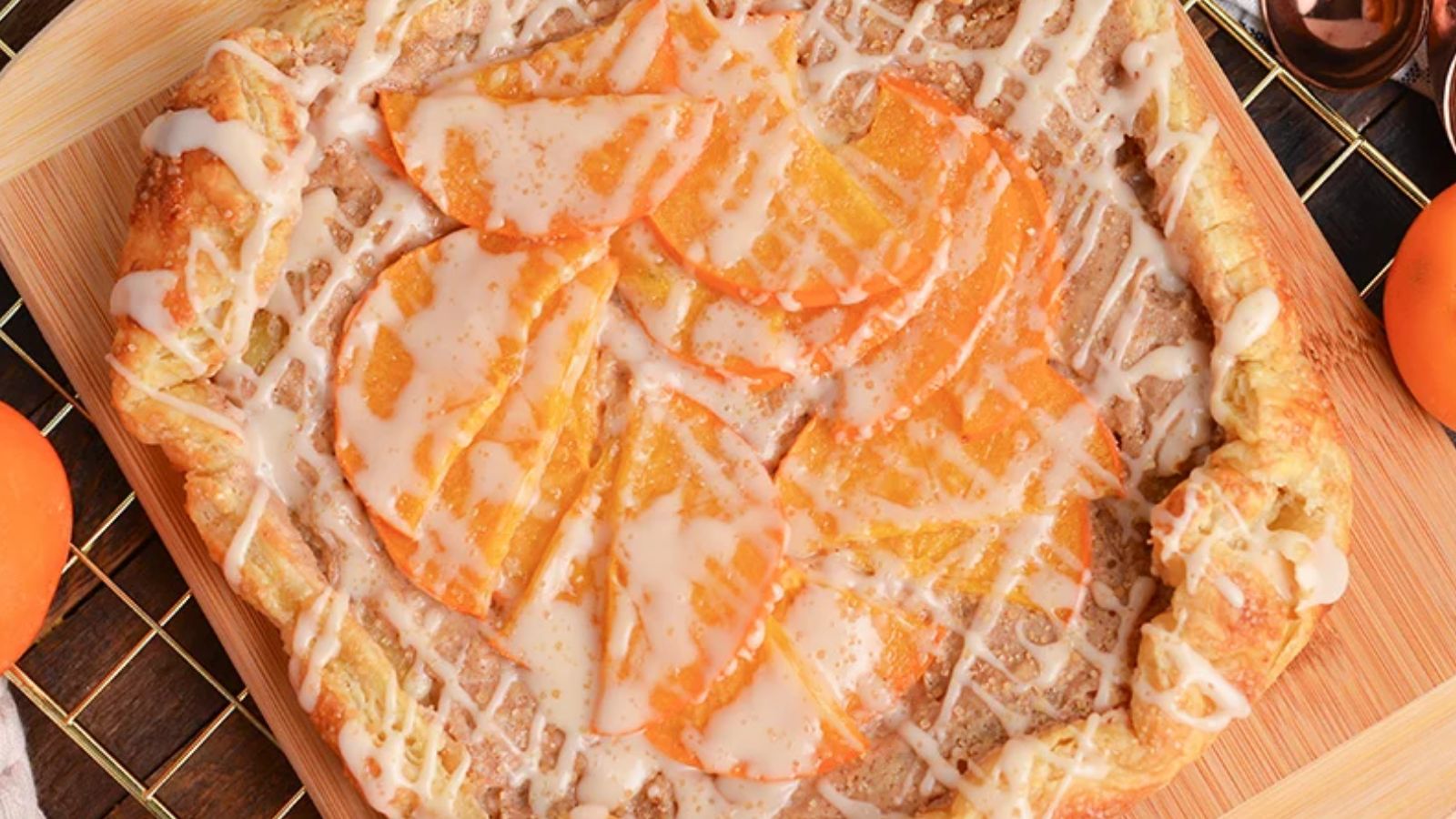 Persimmon Pastry (Persimmon Galette)