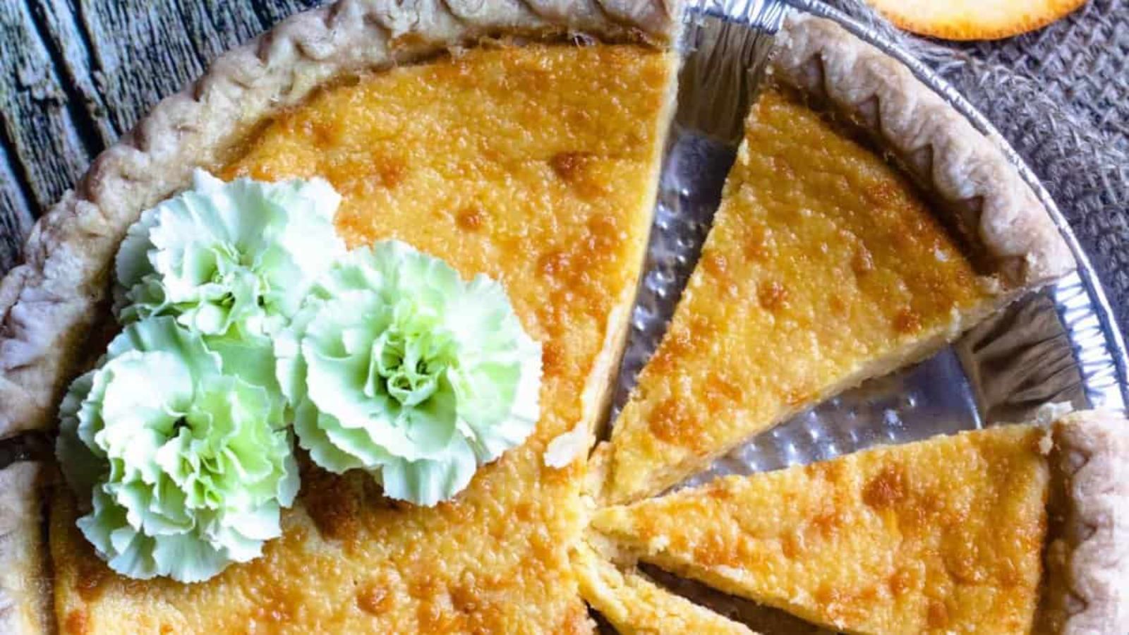 Orange Buttermilk Pie