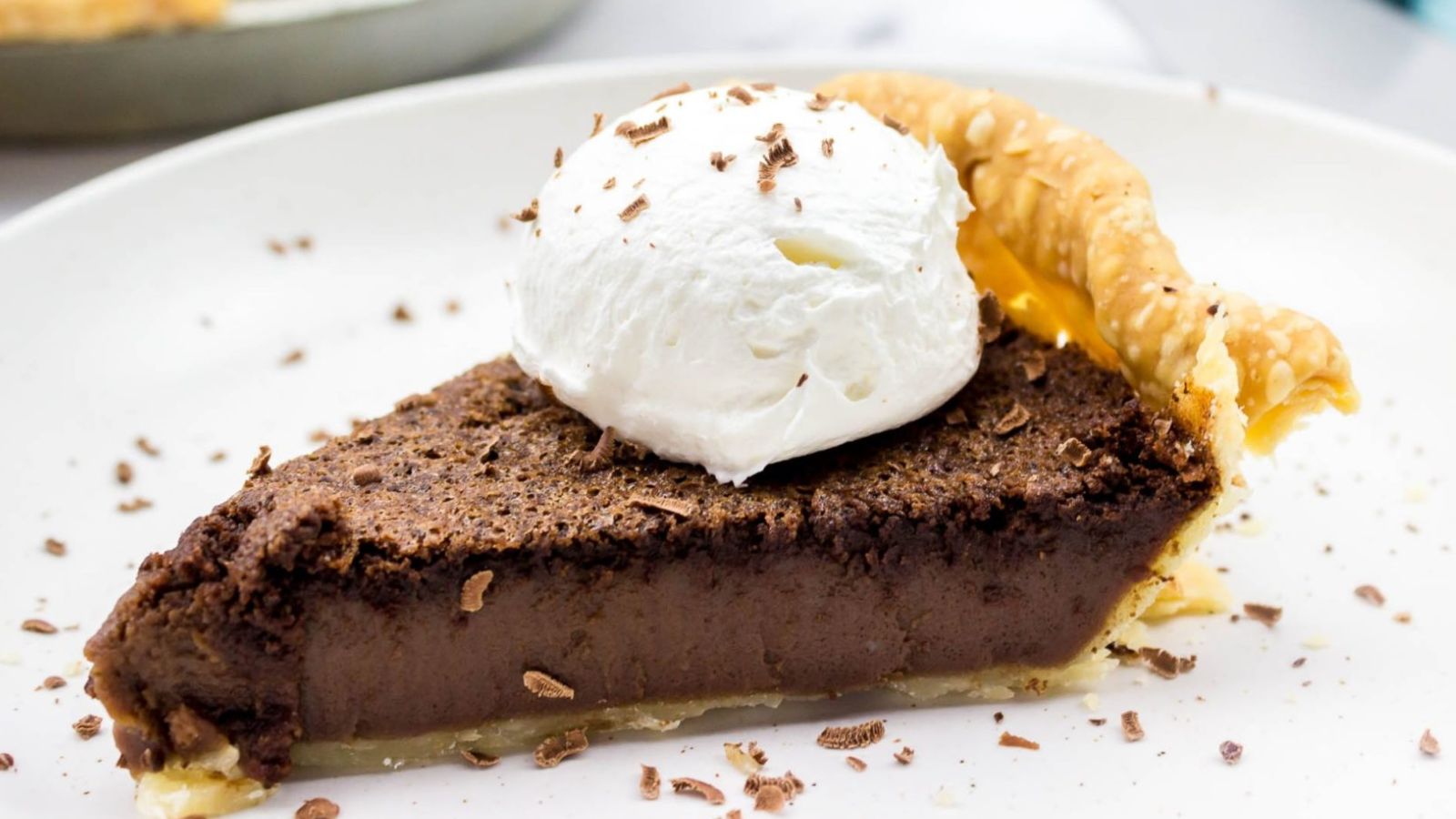 Chess Chocolate Pie