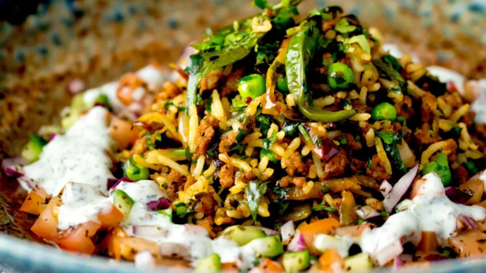 Indian Lamb Keema Rice
