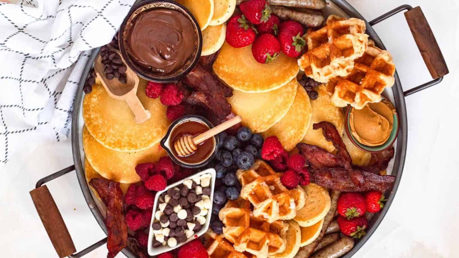 Breakfast Charcuterie Board