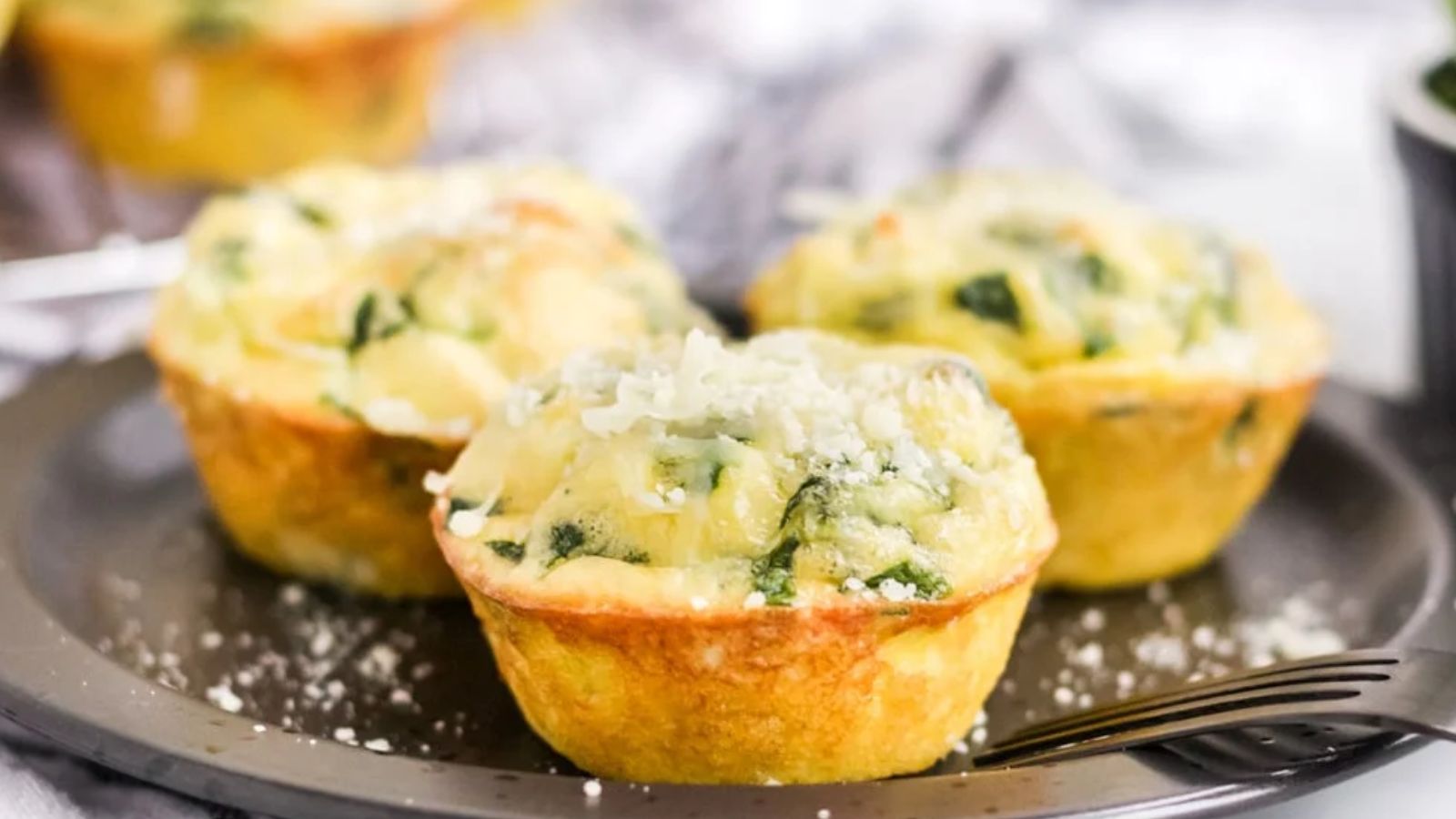 Quiche Florentine Egg Muffins