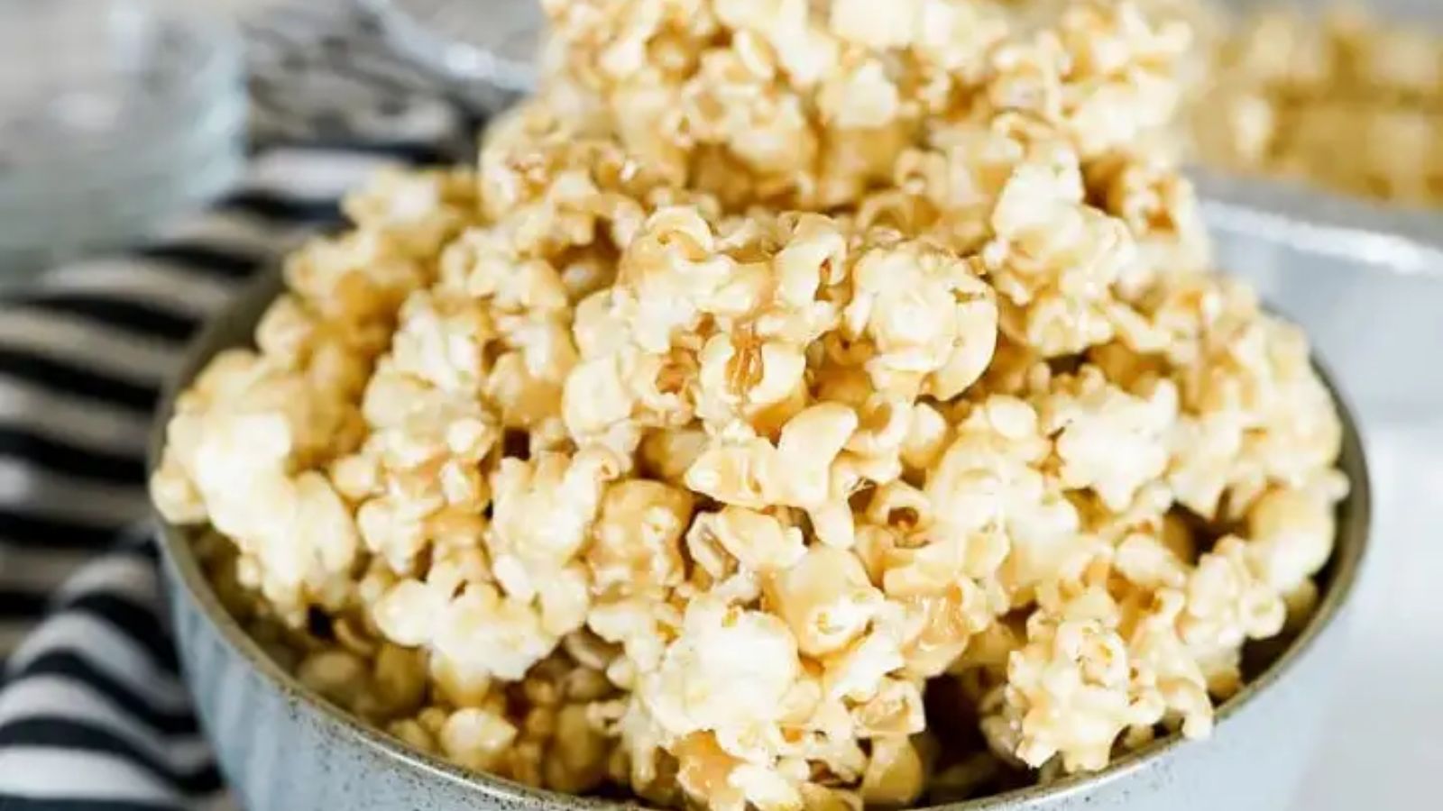 Soft Caramel Popcorn Recipe