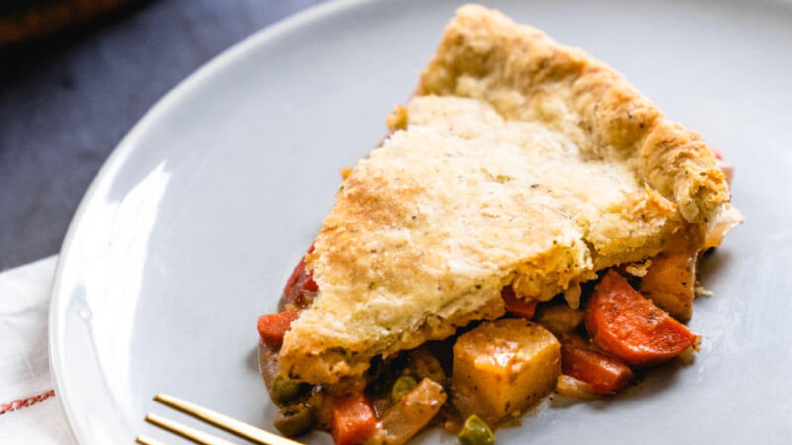 Cozy Vegetarian Pot Pie