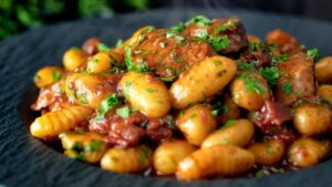 Sausage Gnocchi in a Quick Tomato Sauce