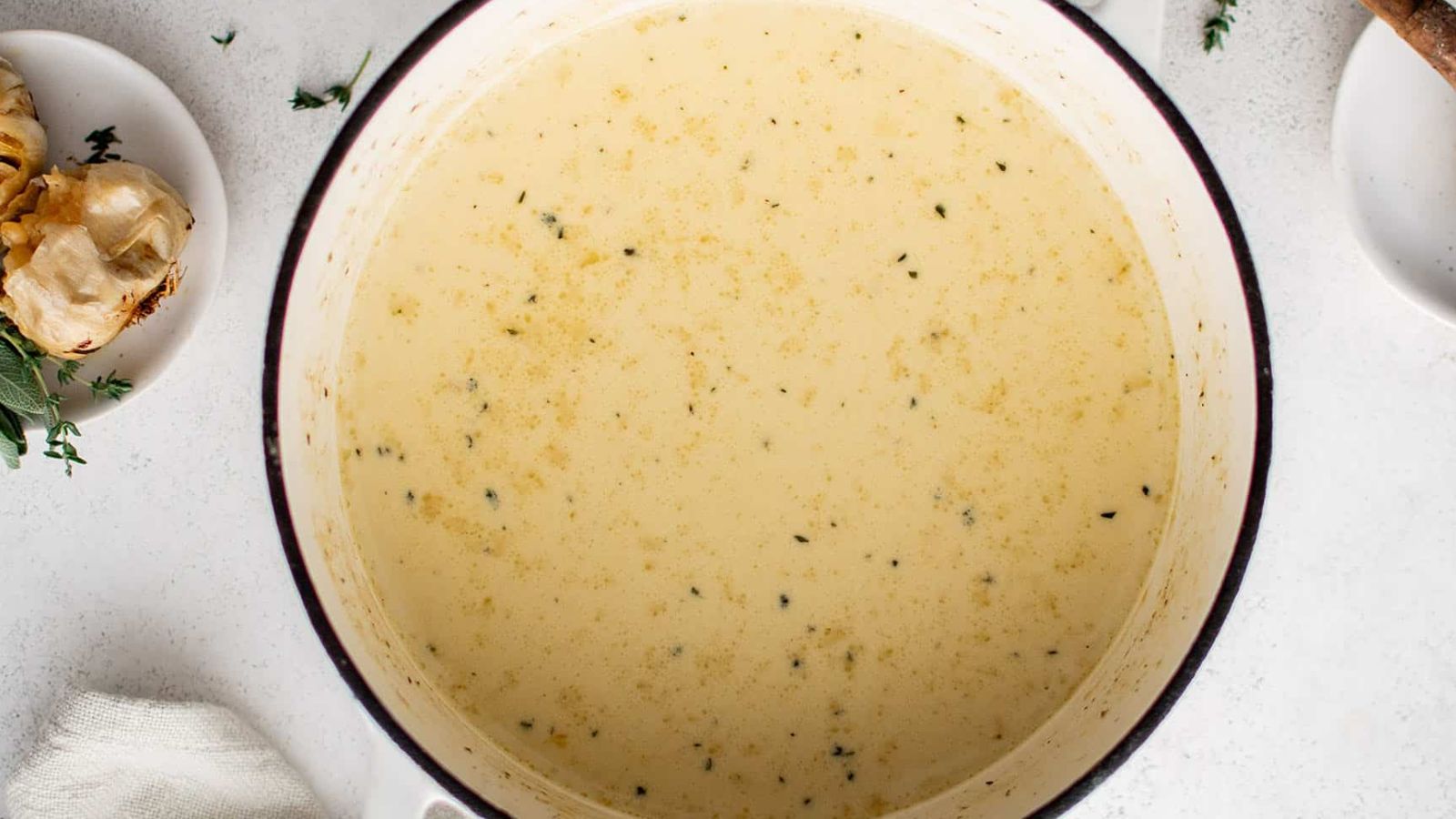 Roasted Garlic Soup