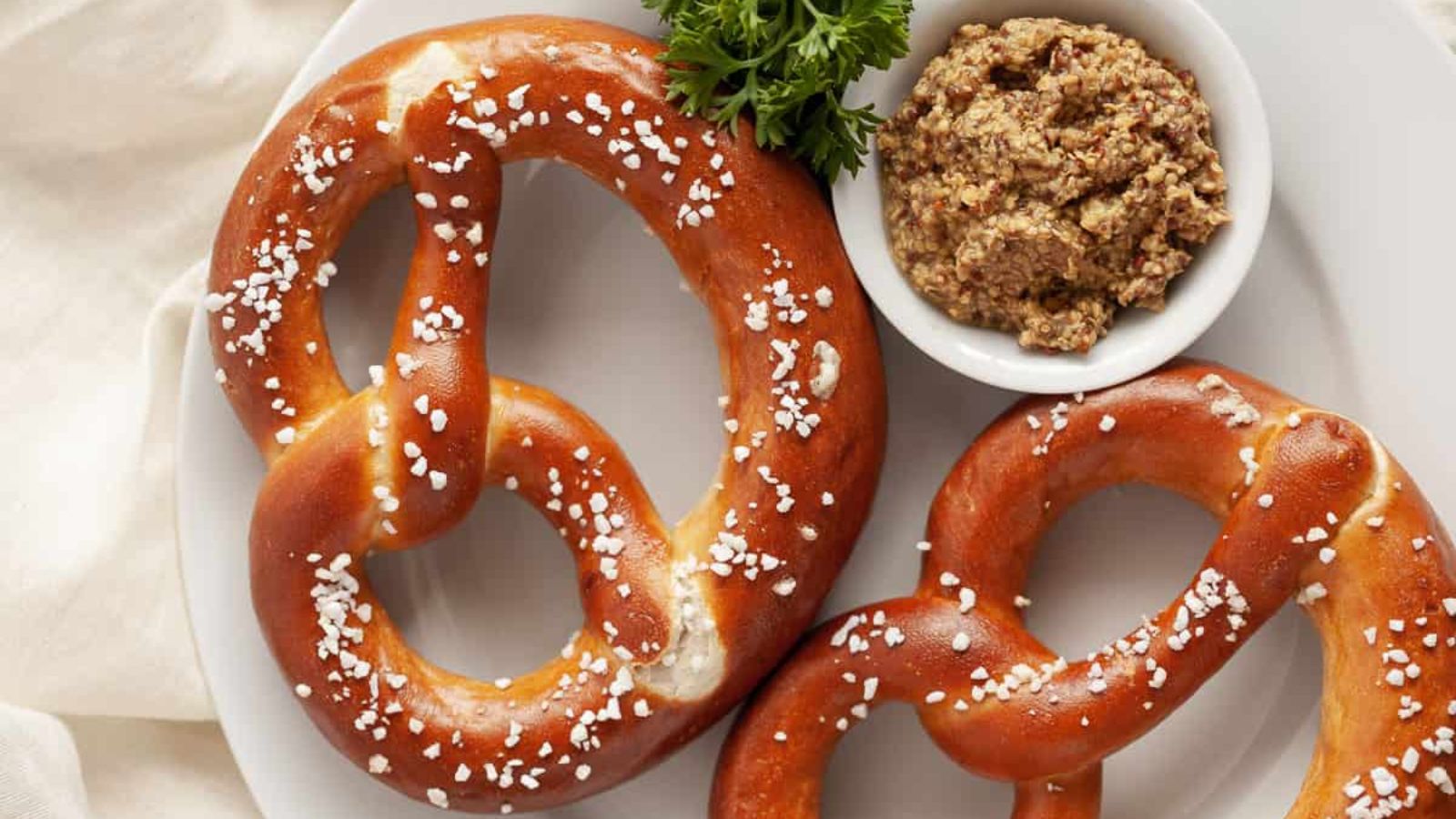Perfectly Cooked Air Fryer Frozen Soft Pretzels In 5 Minutes