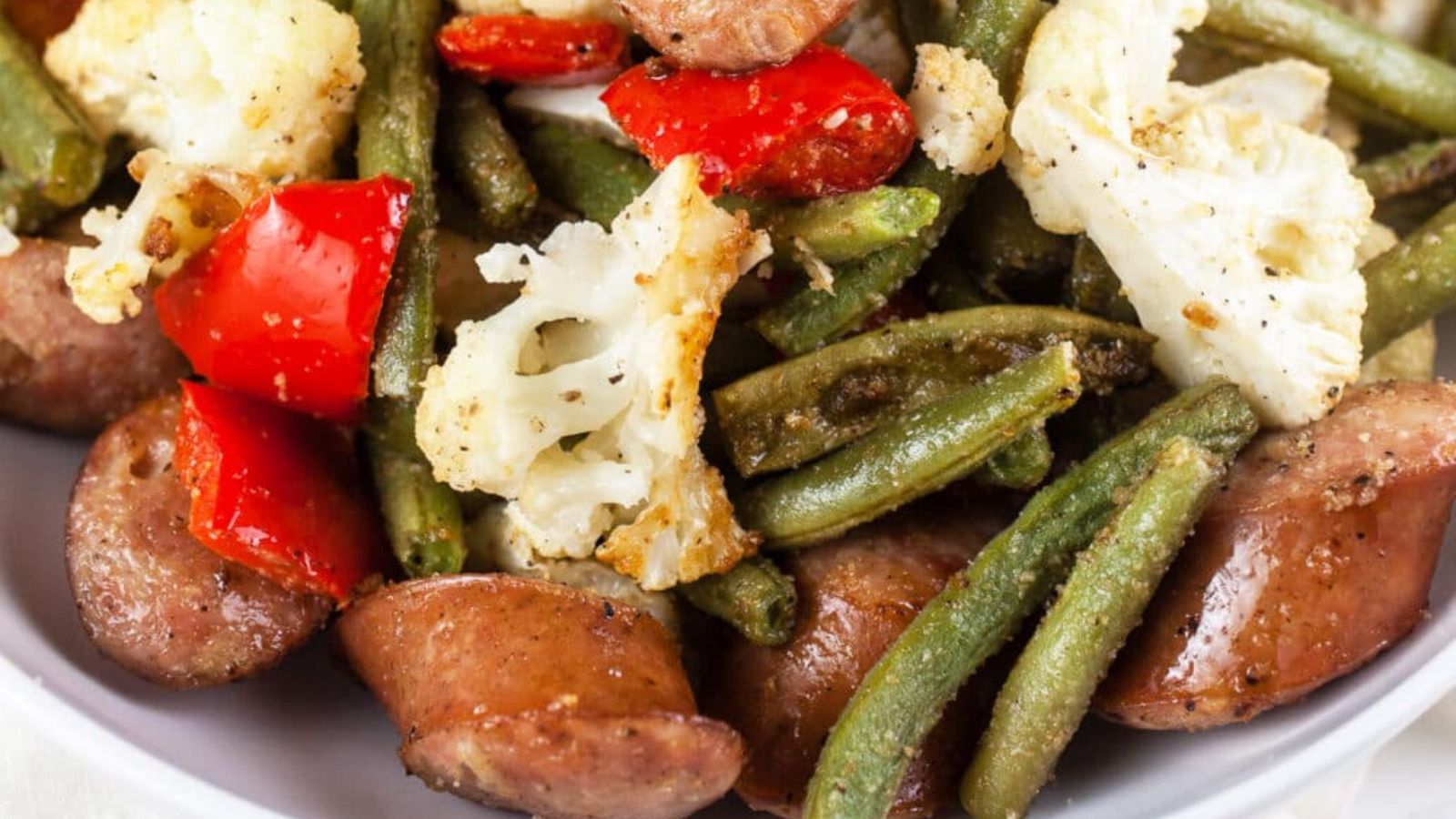 Sheet Pan Chicken Sausage and Veggies