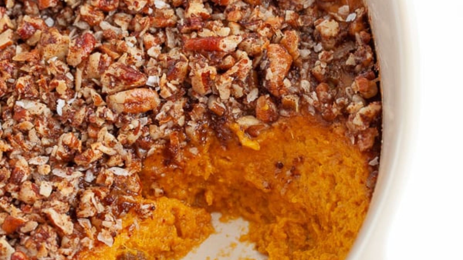 Dairy Free Sweet Potato Casserole With Coconut