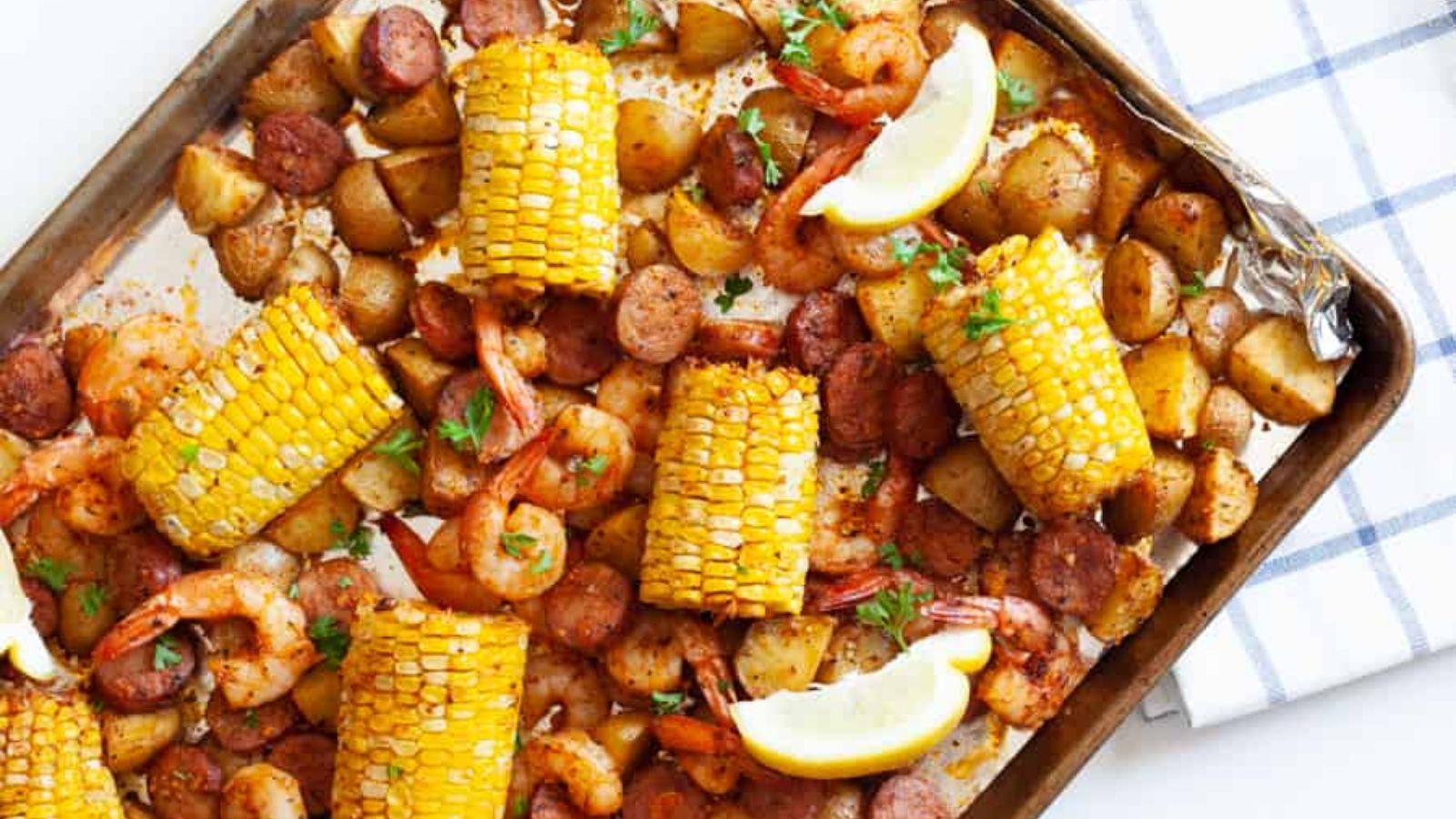 Sheet Pan Low Country Boil