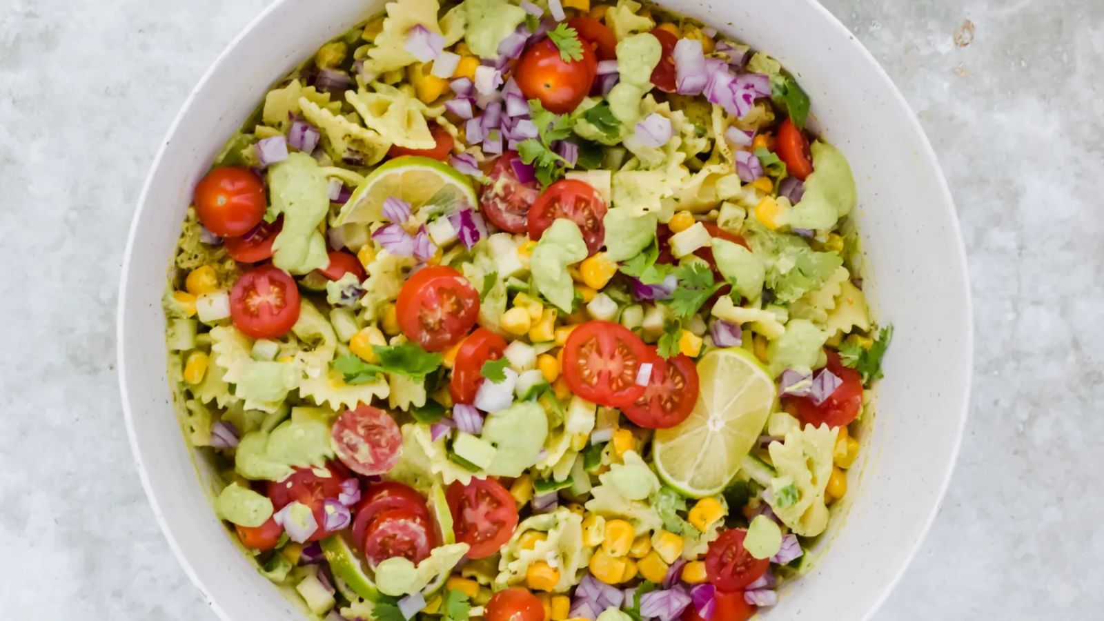 Cilantro Lime Pasta Salad
