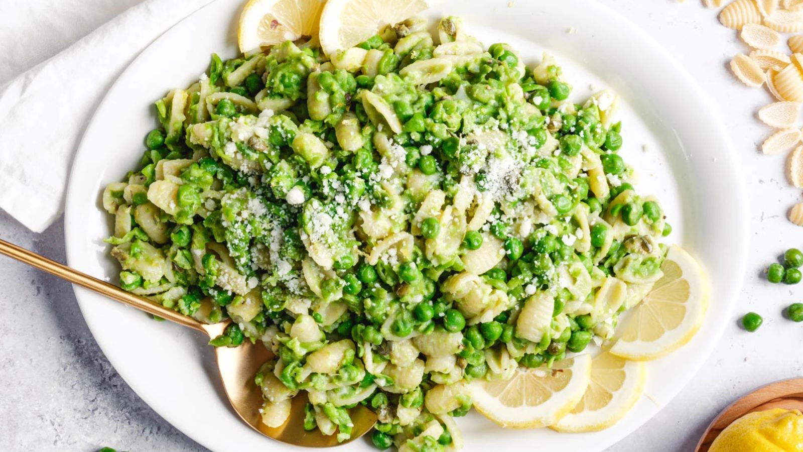 Pasta with Peas