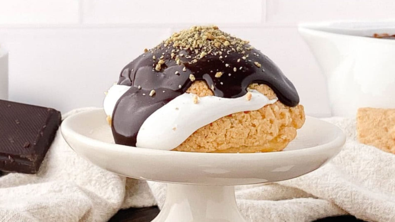 S'mores Cream Puffs