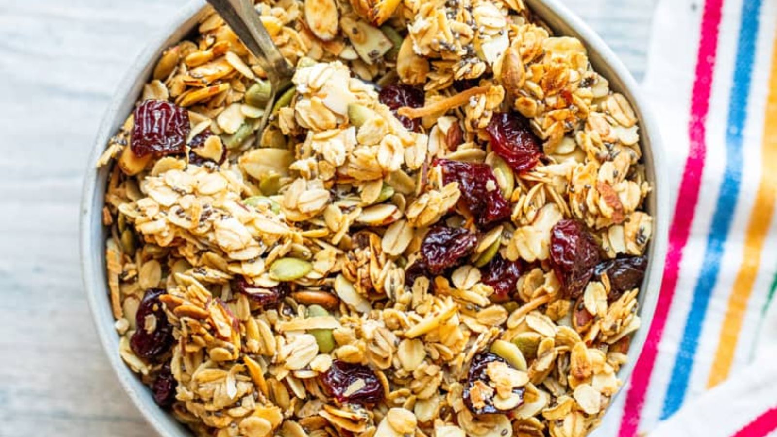 Homemade Granola with Toasted Coconut